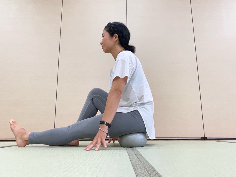 自律神経温活リリース ヤムナボール 東京 中央区 筋膜リリース DENBAヨガ お尻のこり 腰痛 背骨リリース
